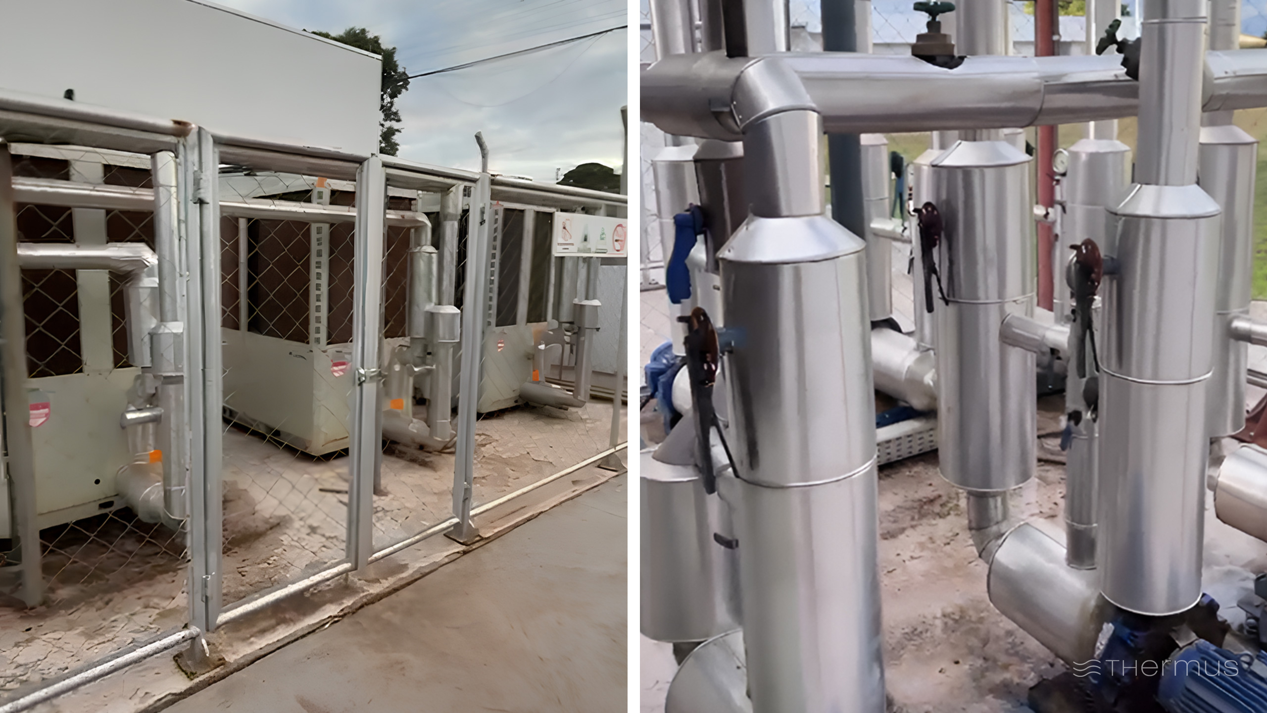 Equipamentos HVAC industriais